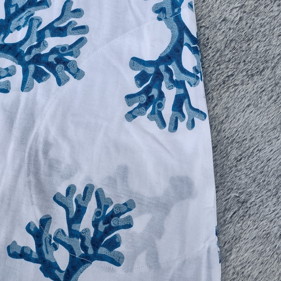 Soft Surroundings Sleeveless Beaded Coral Dress Petite Medium - Picture 6 of 10